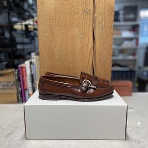 Brown With Tassles Cole Haan Dress Shoes. (Size 9.5)